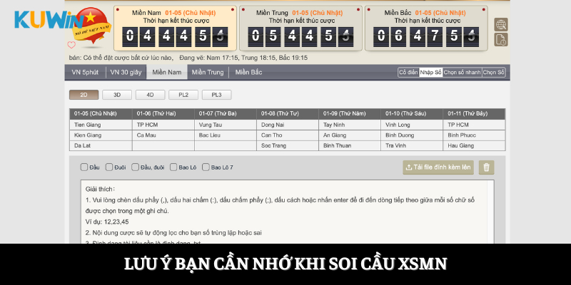 Lưu ý bạn cần nhớ khi soi cầu XSMN
