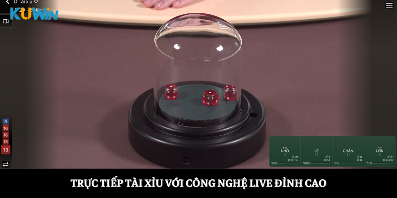 Trực tiếp Tài Xỉu với công nghệ Live đỉnh cao